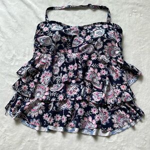 Bathing Suit Top | Tankini Top with boning | Size 16